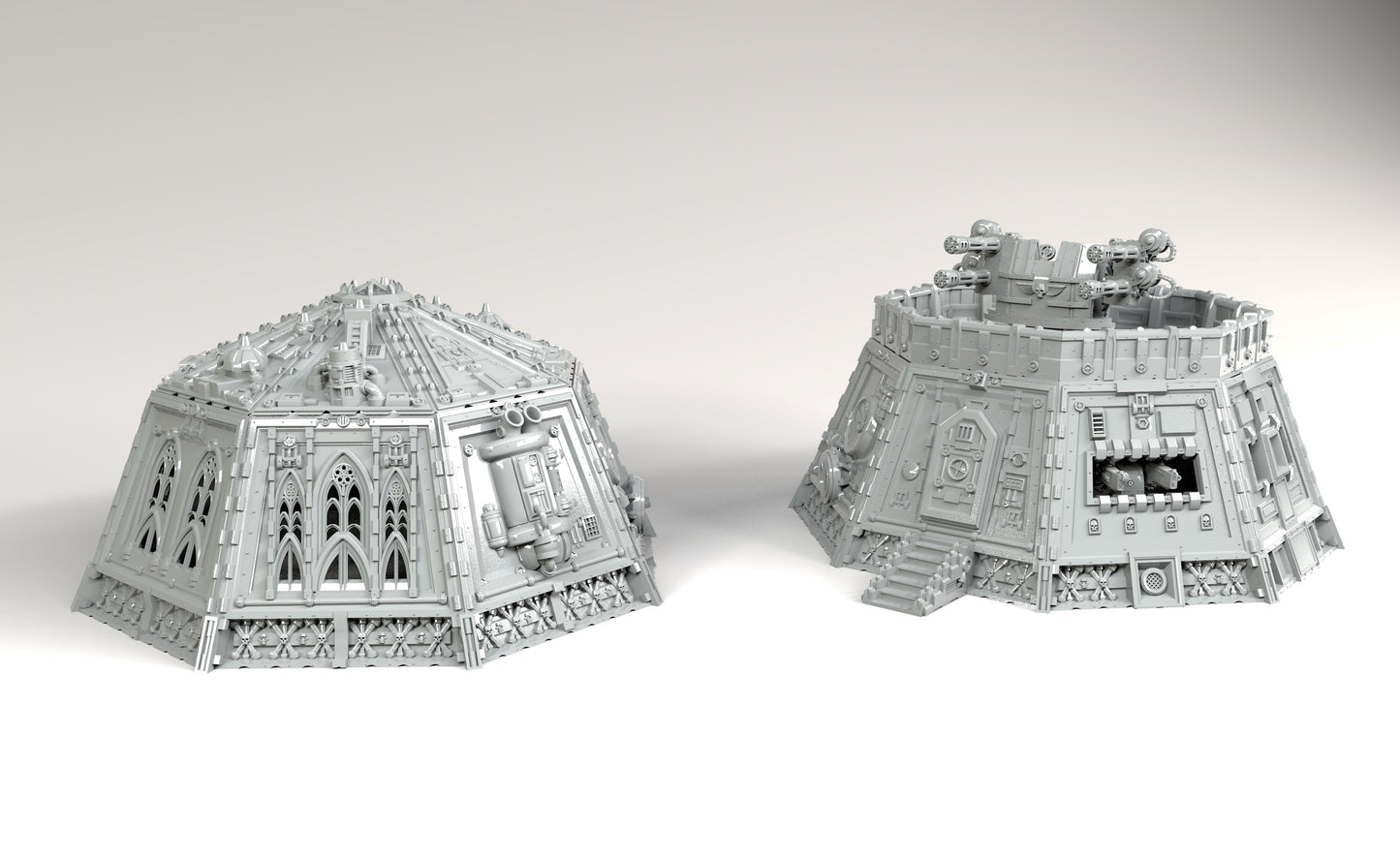 Imperial Strongholds of humanity
