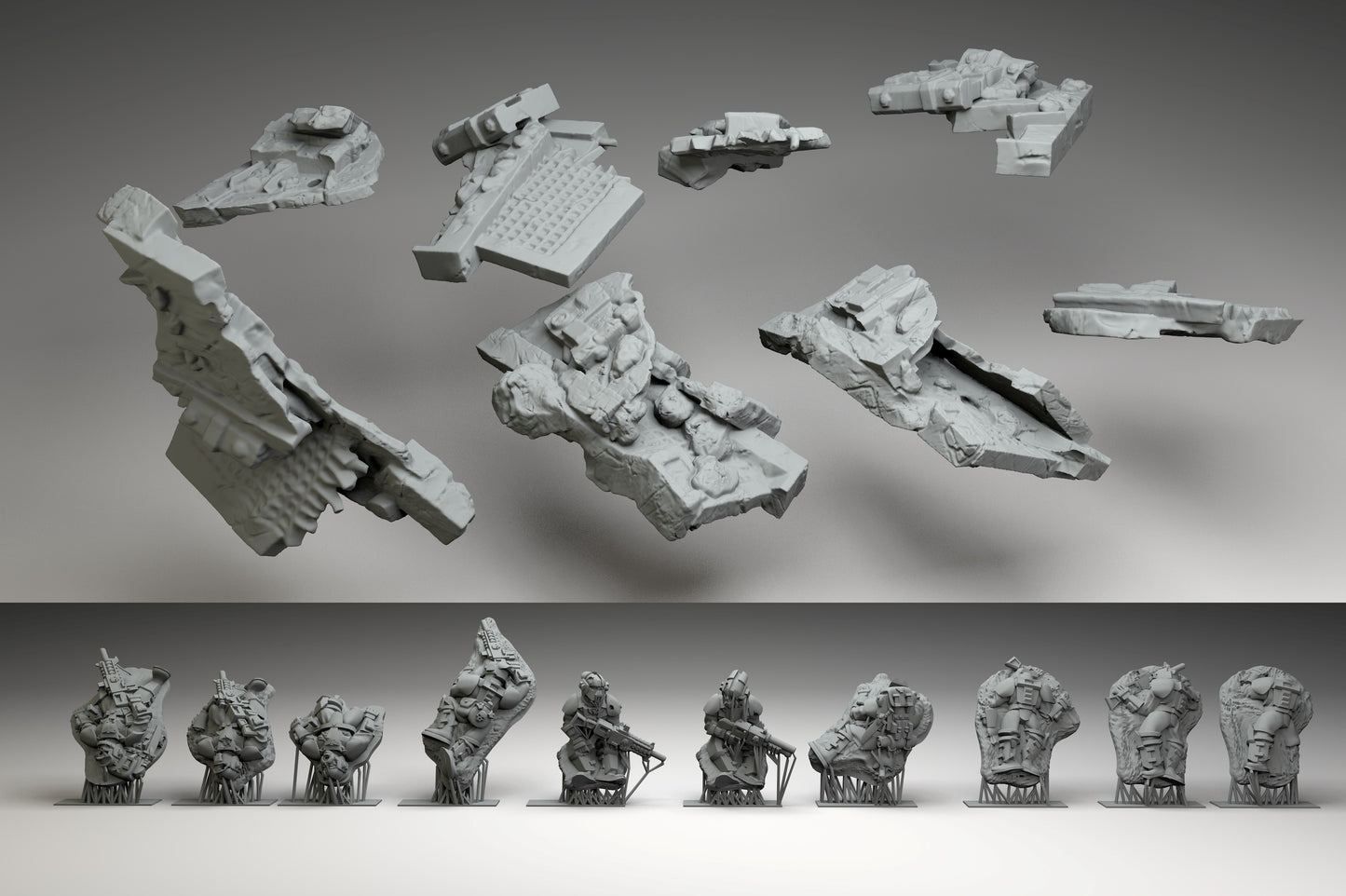 Imperial Strongholds of humanity