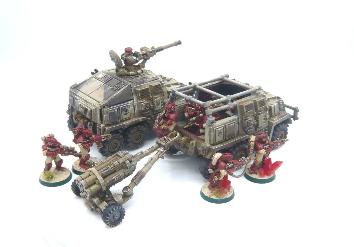 Imperial Armies of Humanity, a huge compilation of futuristic 3d print files for wargaming and Tabletop Games