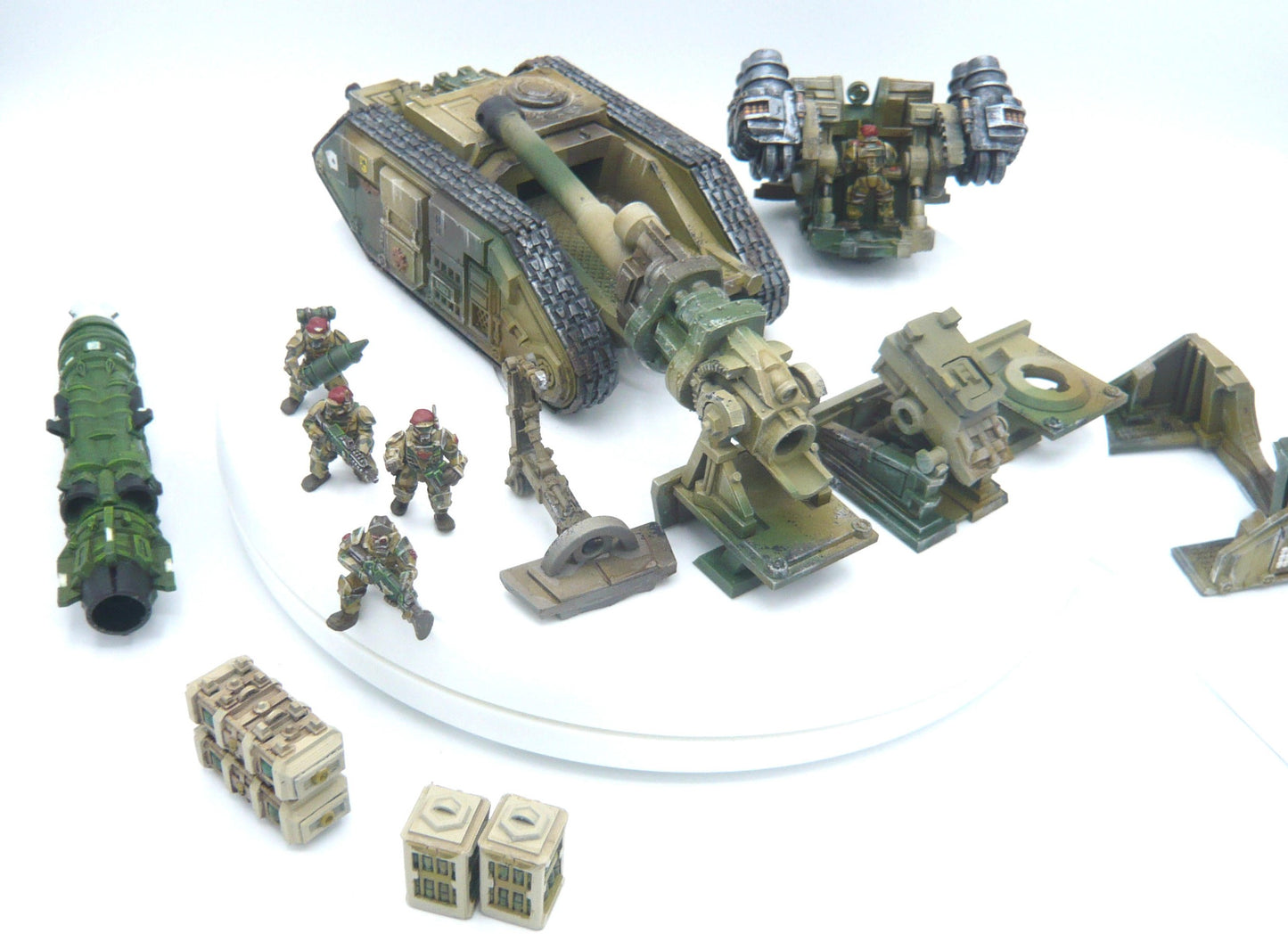 Imperial Armies of Humanity, a huge compilation of futuristic 3d print files for wargaming and Tabletop Games