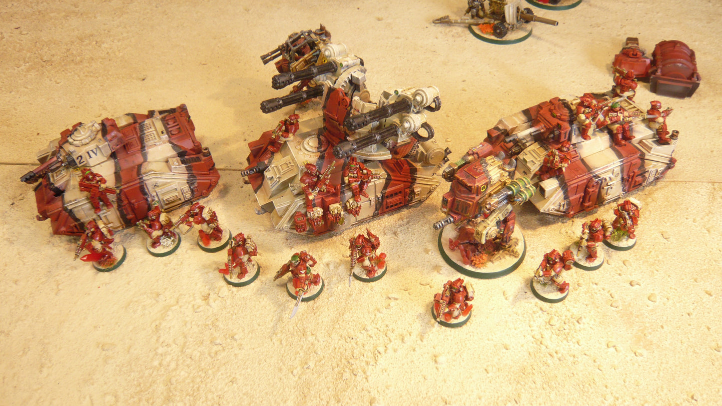 Imperial Armies of Humanity, a huge compilation of futuristic 3d print files for wargaming and Tabletop Games