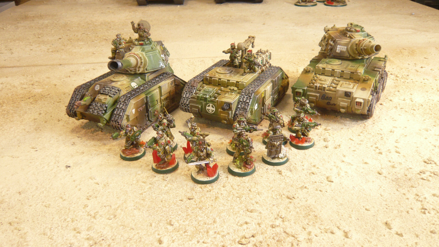 Imperial Armies of Humanity, a huge compilation of futuristic 3d print files for wargaming and Tabletop Games