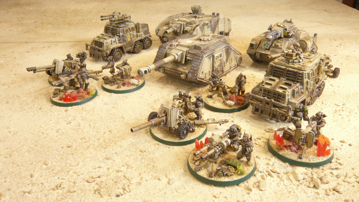 Imperial Armies of Humanity, a huge compilation of futuristic 3d print files for wargaming and Tabletop Games