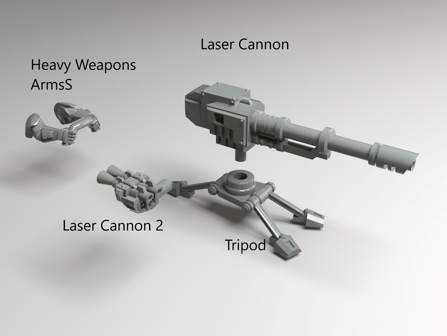 Heavy Support Weapons